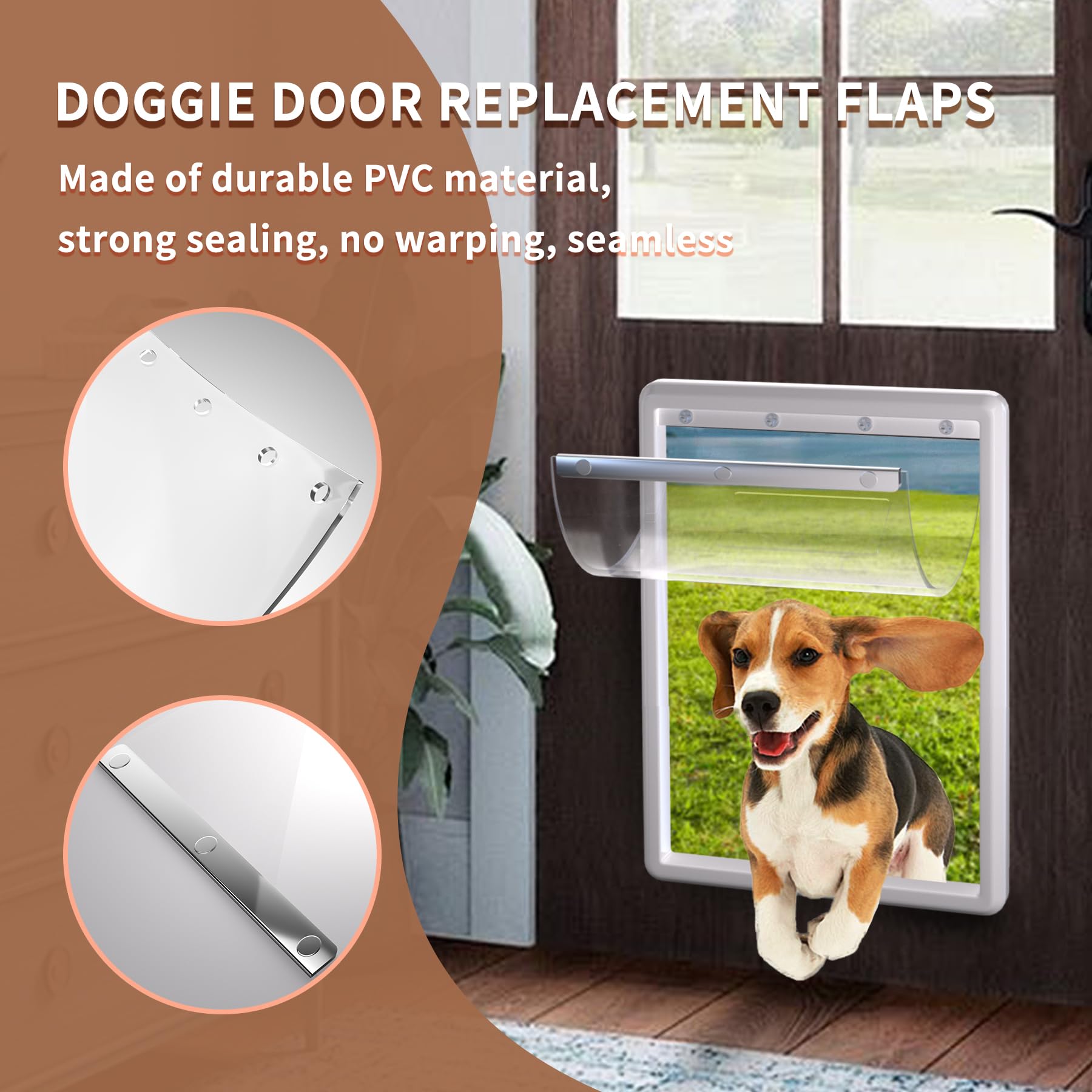 SECIVLOT easy-install replacement flaps save time during updates.