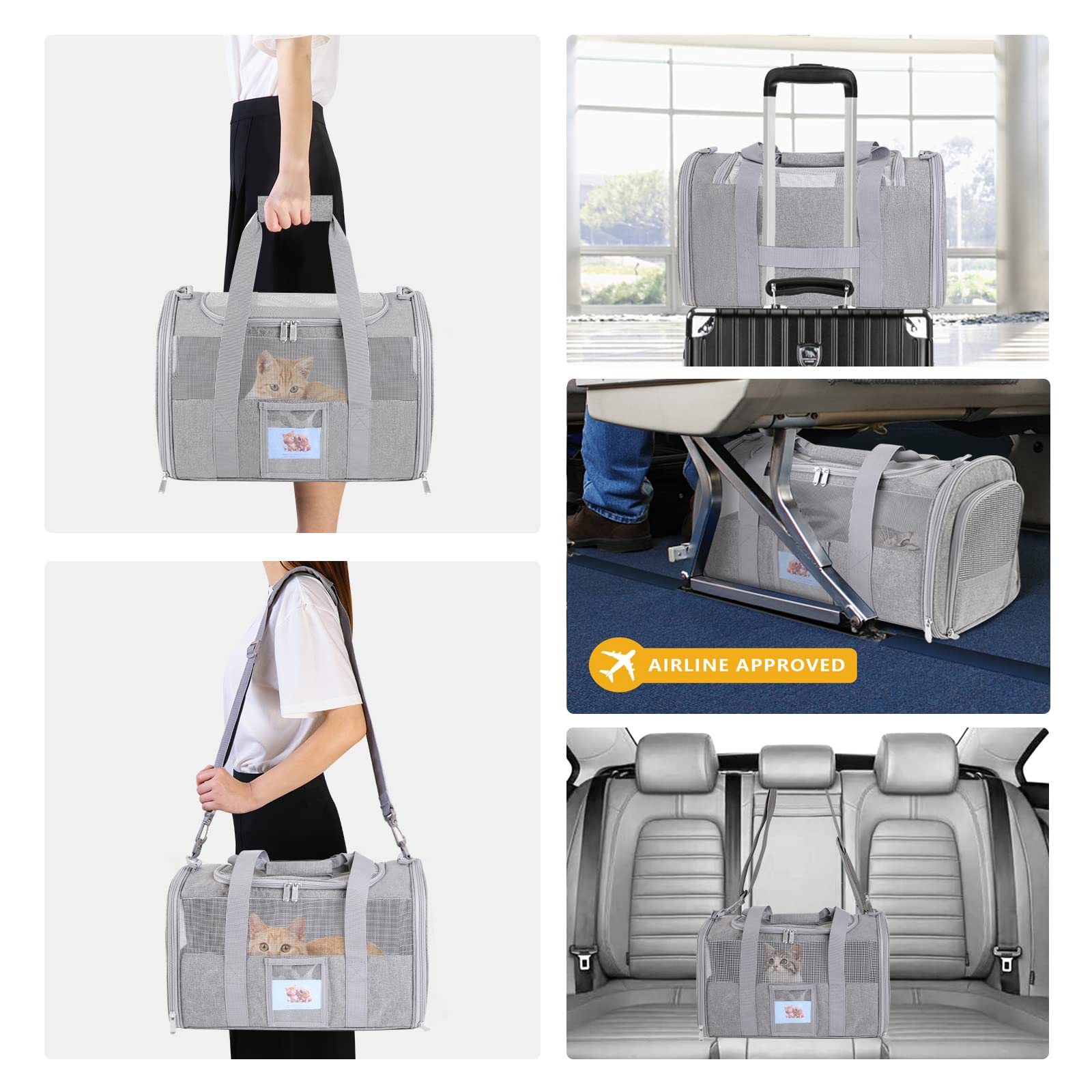 SECLATO carrier TSA compatible design for stress free security checks
