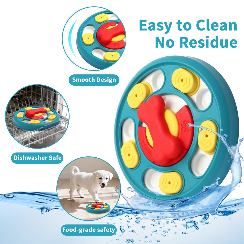 Secyba one-size-fits-all focus for small to large dogs.