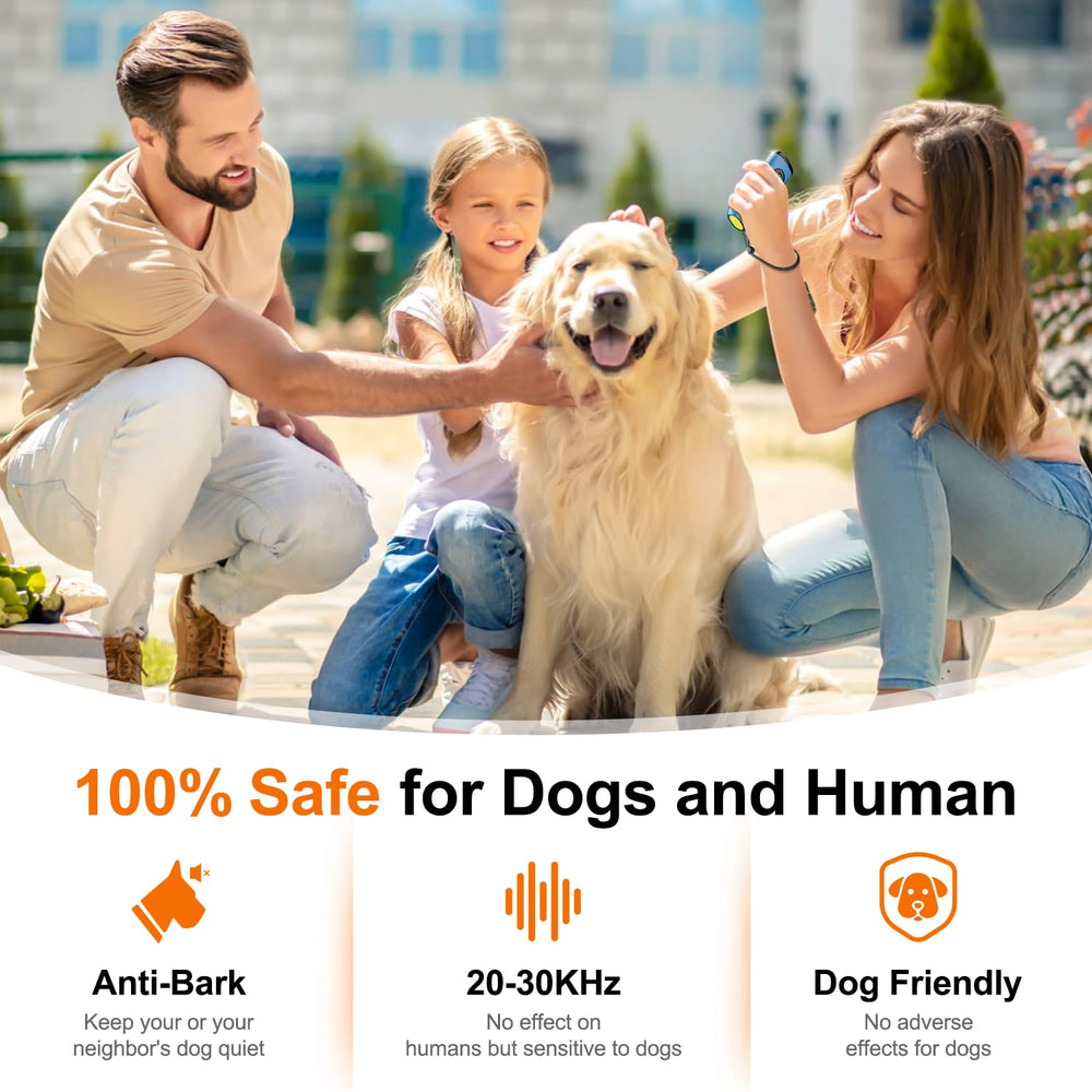 SEDULAN dog bark deterrent blue night-use demonstrates deterrence after dark