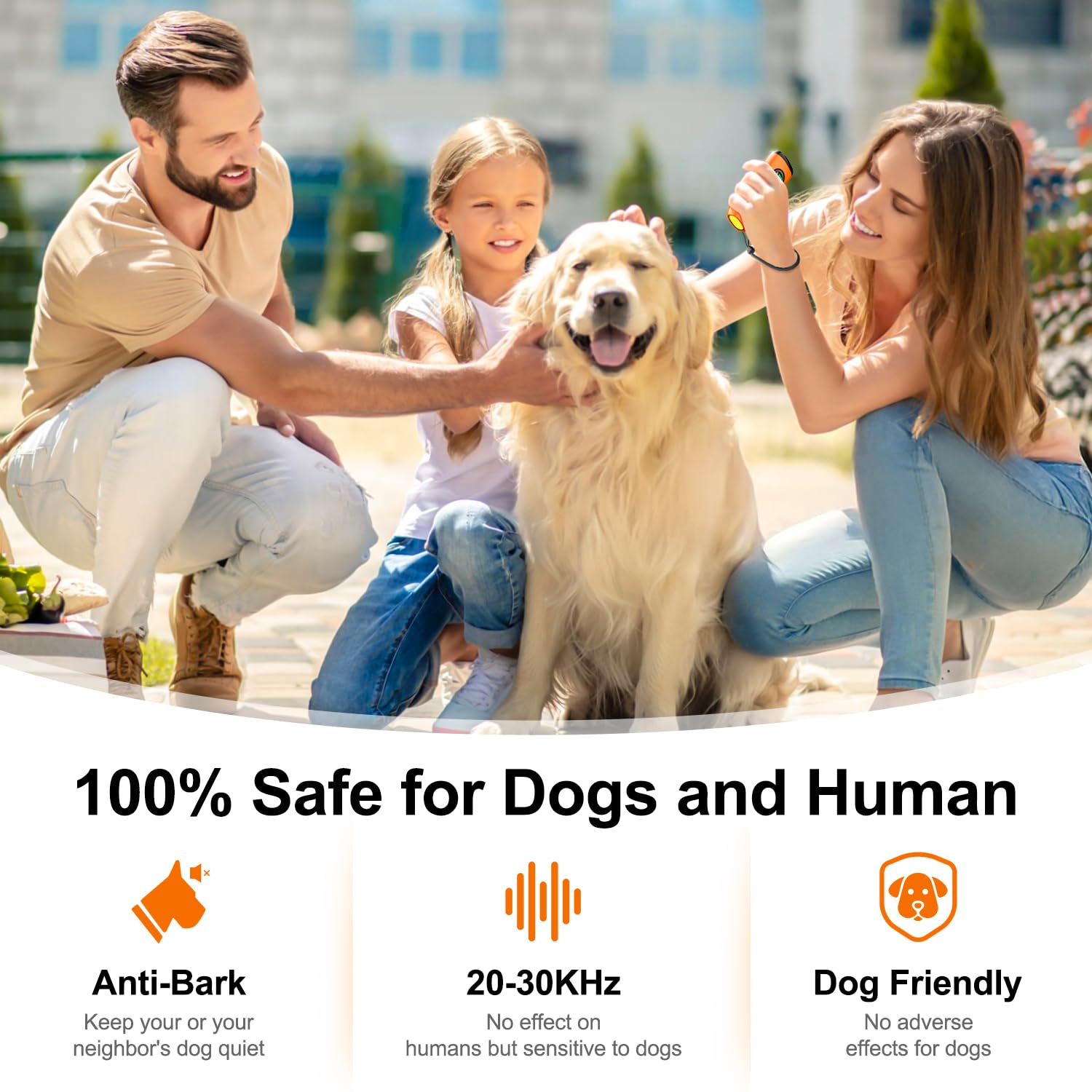 SEDULAN dog bark deterrent LED flashlight – added safety during night walks