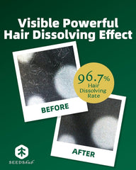 Seedshub Pet Hair Dissolver 12-sachet pack highlighting long-lasting use