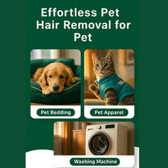 Seedshub Pet Hair Dissolver sachets laid out for a month-long laundry routine