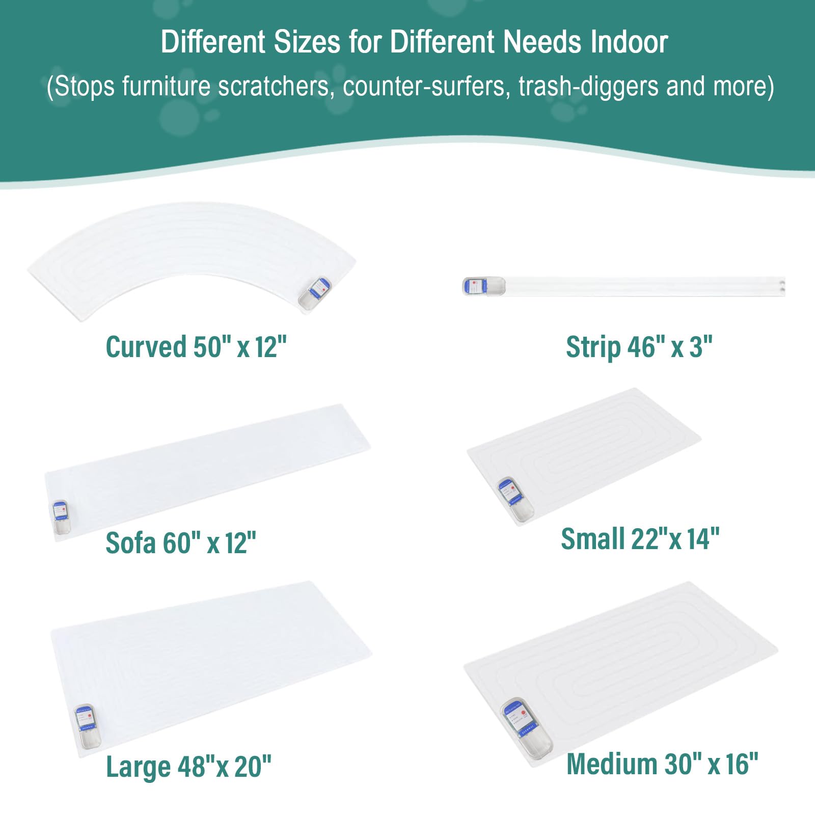 SEERWAY Electric Pet Training Mat durable PVC design for long-term use.