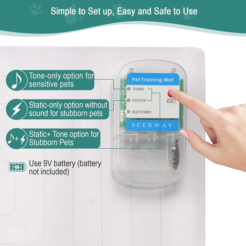 SEERWAY scat mat modes display highlighting training options