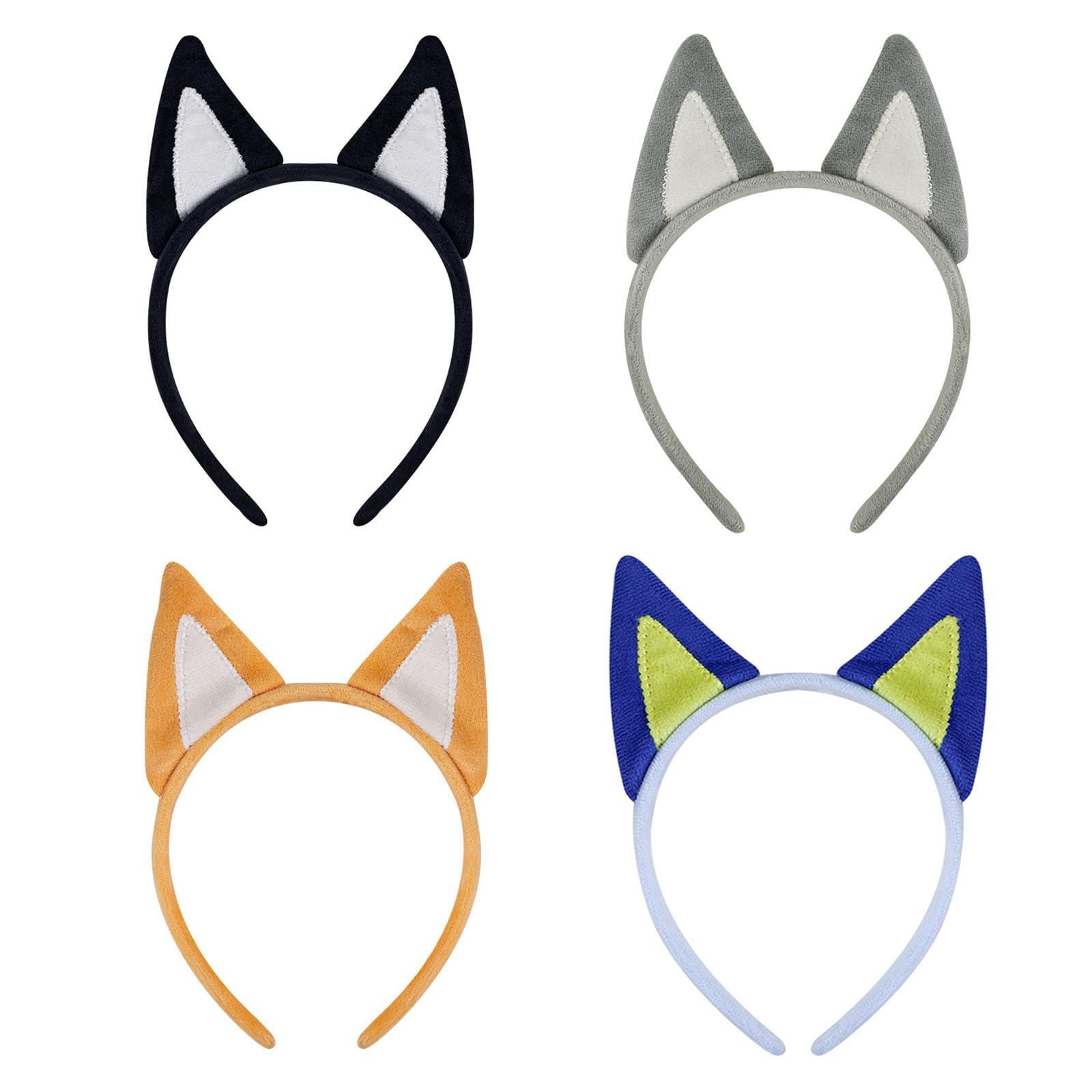 Seglorwy dog ears headband one-size-fit-most ensures comfy cosplay for all.