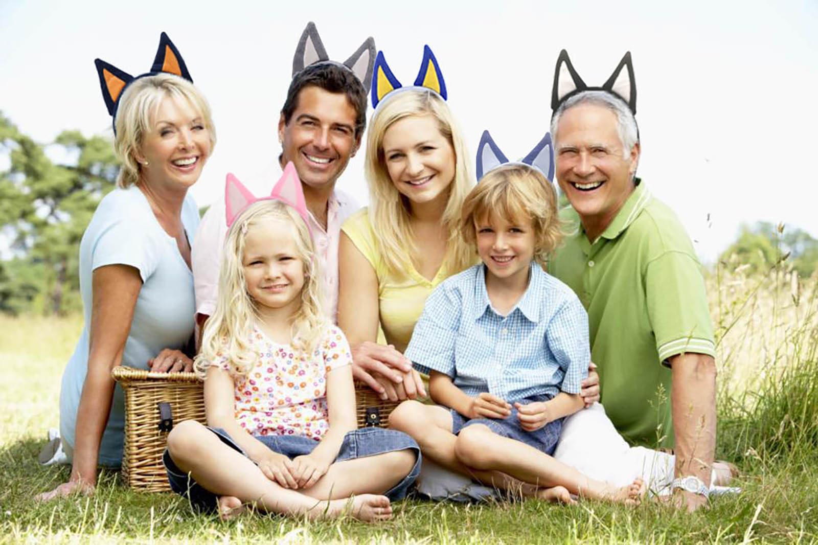 Seglorwy dog ears headband party-accessory for festive events and photos.