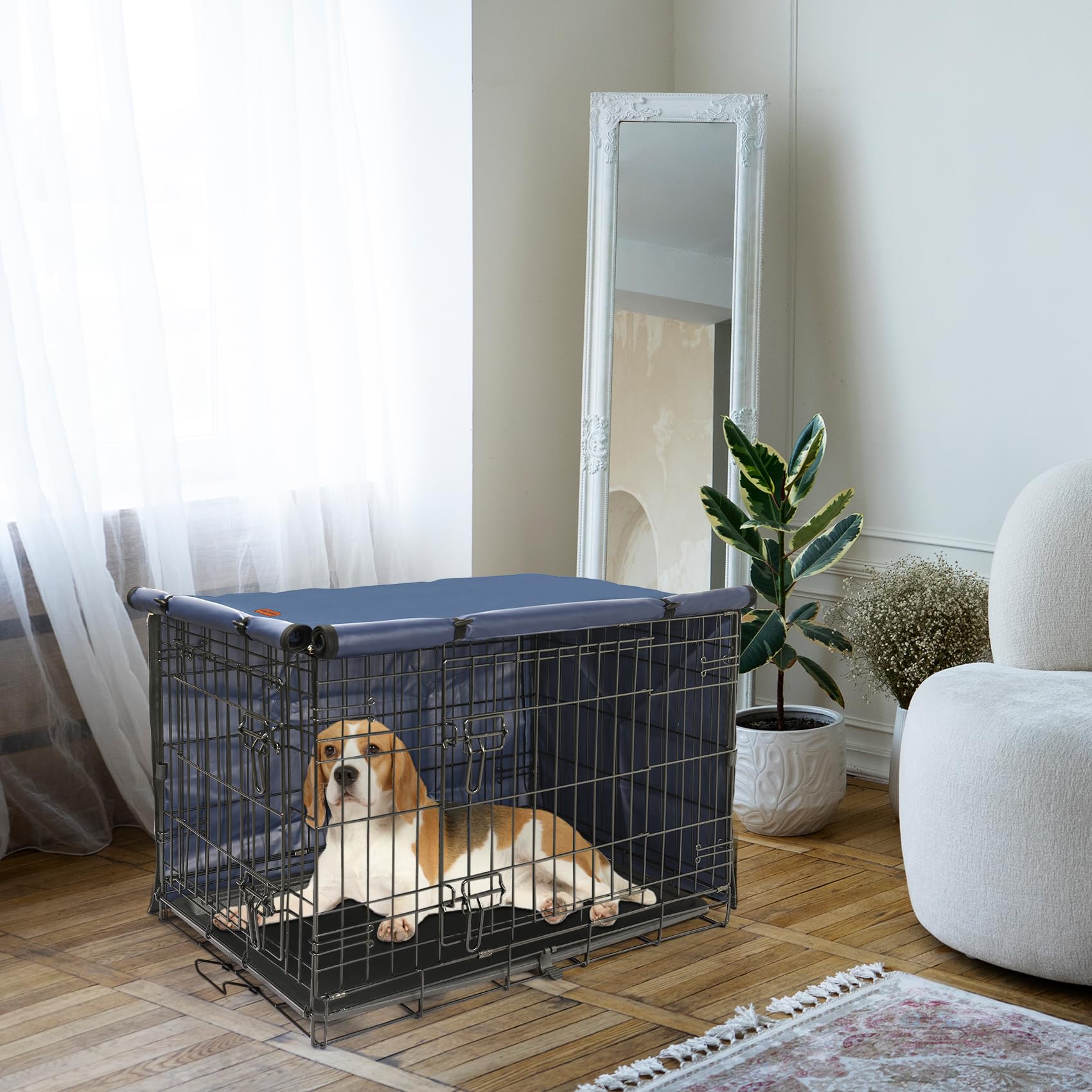 Seiyierr crate cover with easy-access design for quick entry