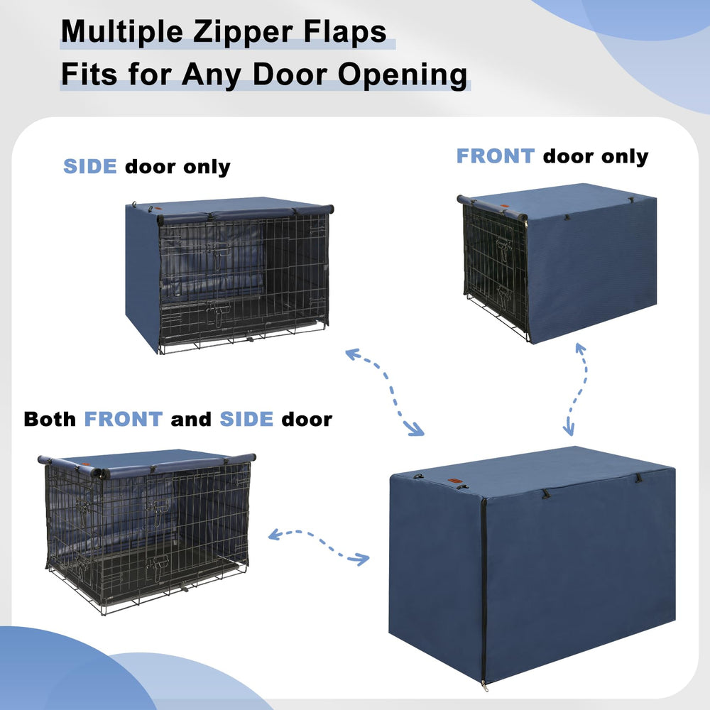 Seiyierr blue side-vent panel improves airflow and pet comfort