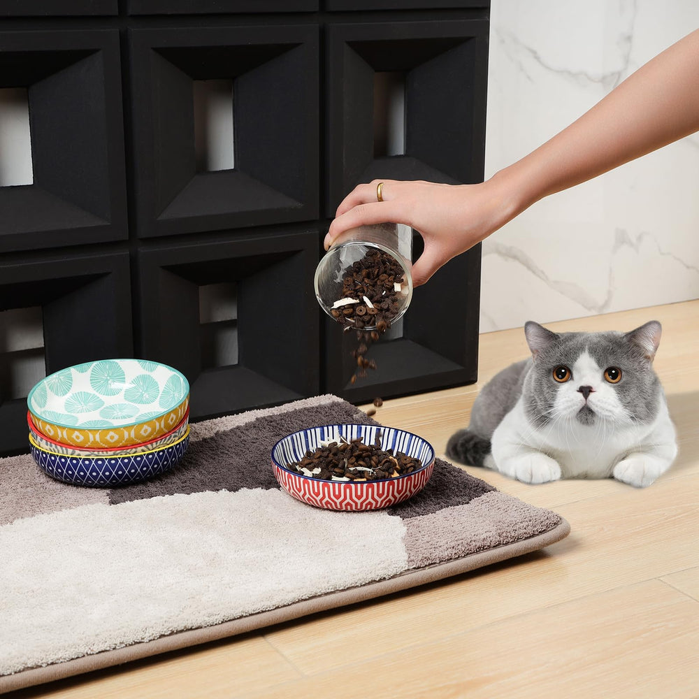 Selamica bowls suitable for multiple pets with shared meals