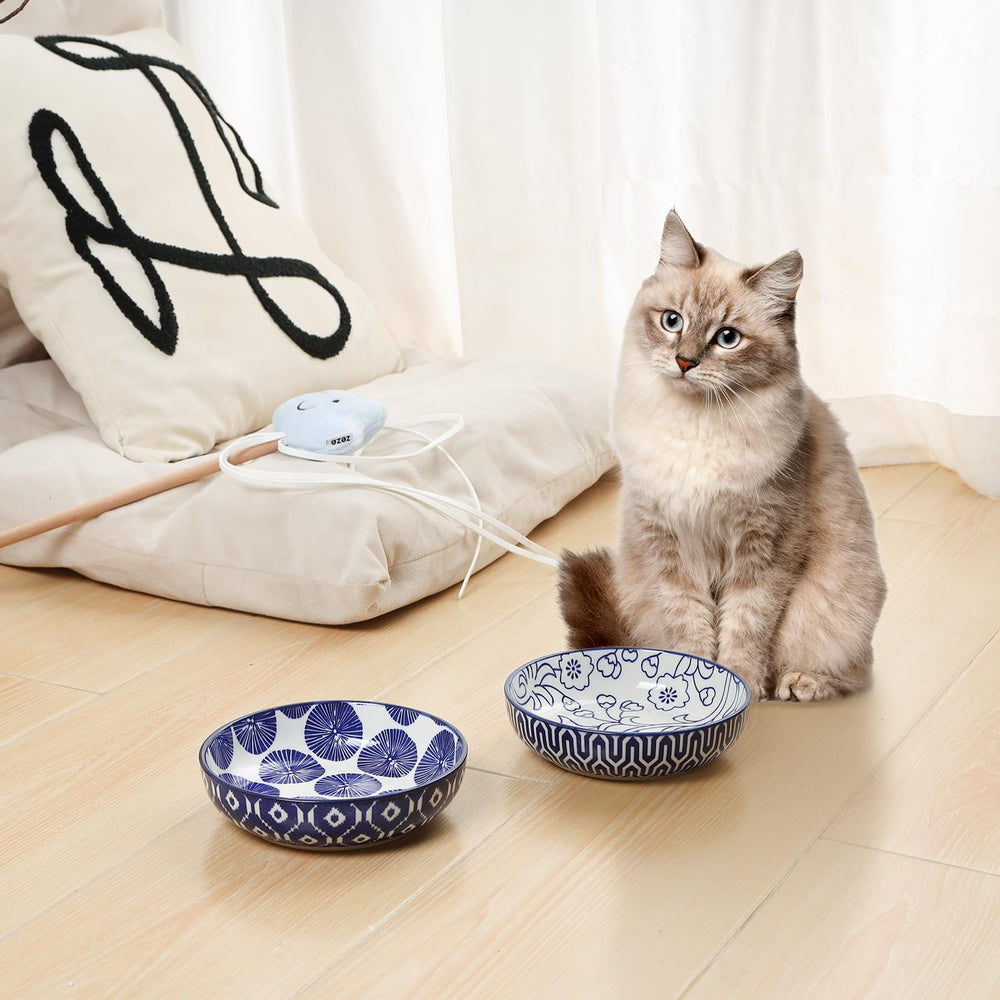 Selamica colorful bowls support multi-pet households with easy meal differentiation.