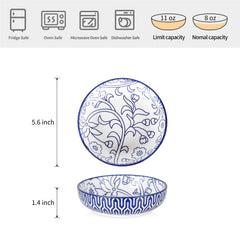 Selamica five-point-six-inch wide shallow cat bowl highlights whisker-friendly feeding.