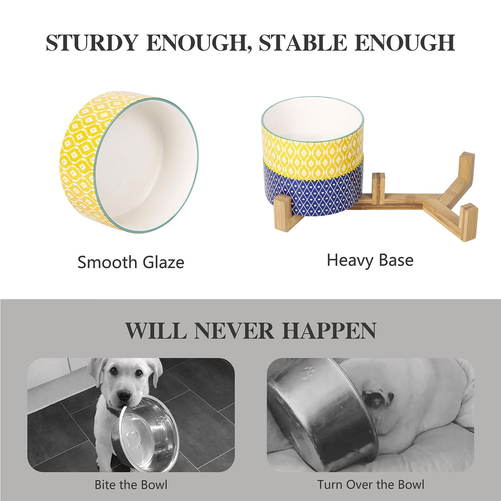 Selamica wide-mouth design—easy access and reduced spills during meals.