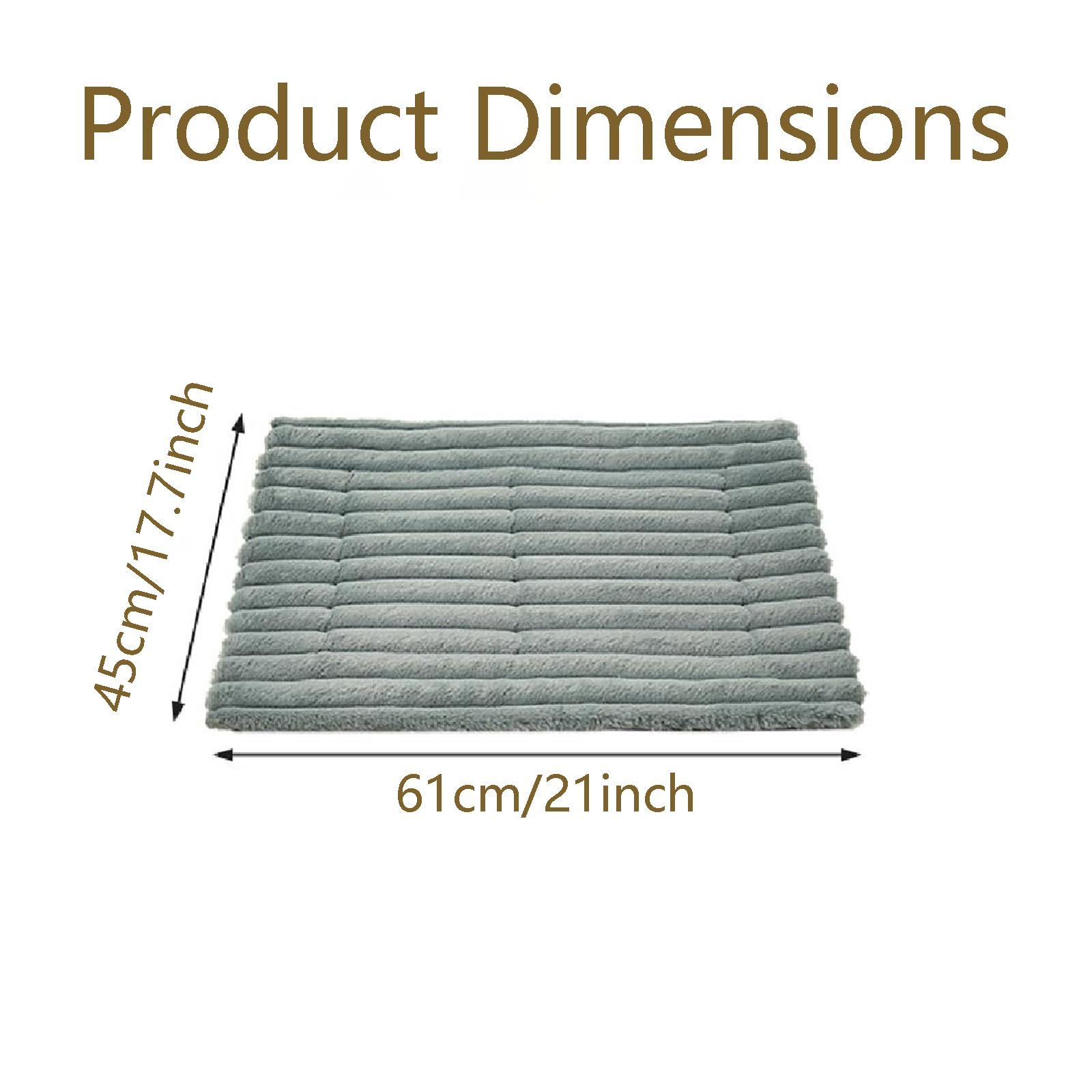 Self-Warming Cat Bed grey fabric for modern home style