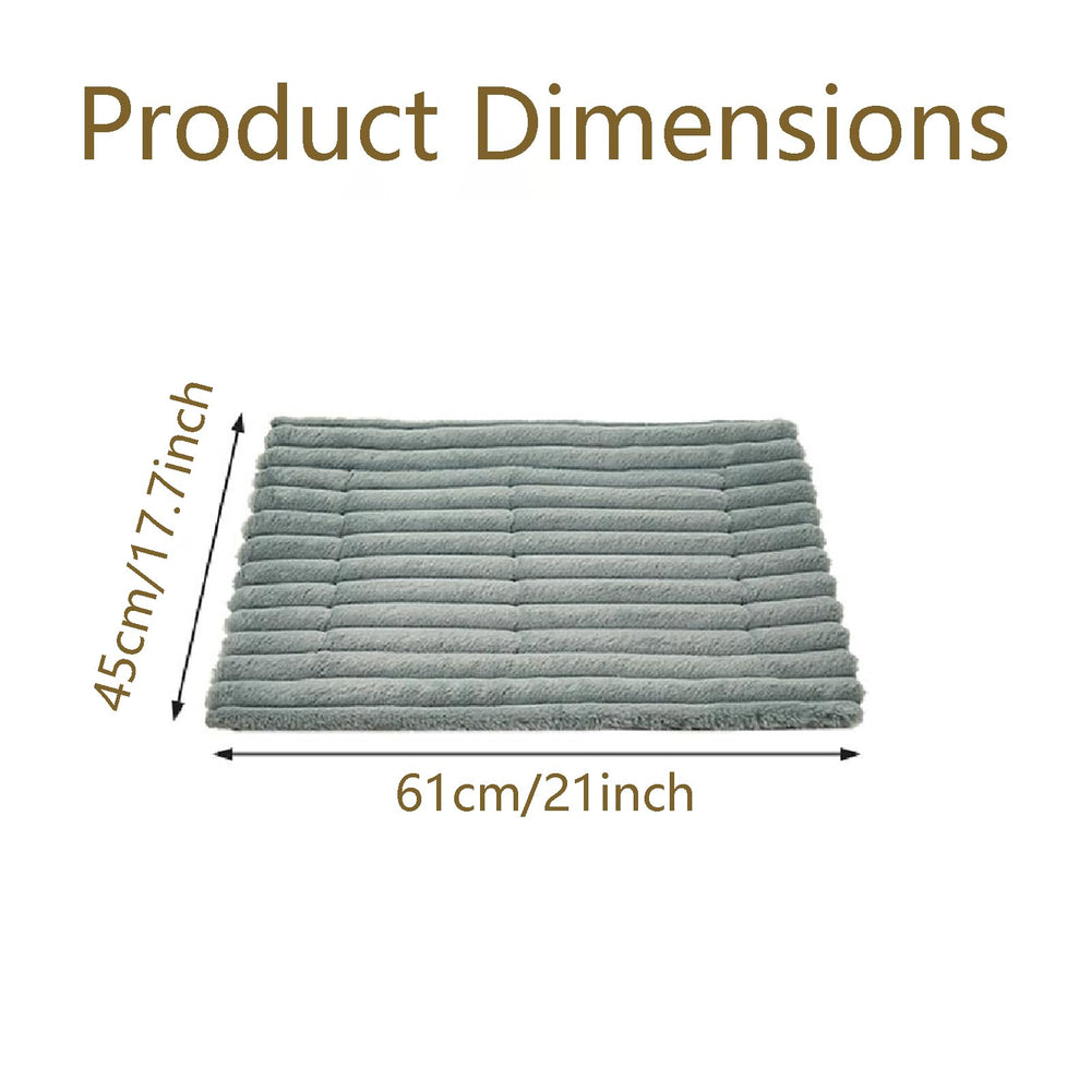 Self-Warming Cat Bed grey fabric for modern home style