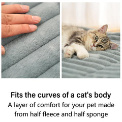 Self-Warming Cat Bed machine washable for easy cleaning