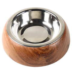 Selly’s Den wood belly bowl rustic design highlights natural acacia grain for cozy mealtime.