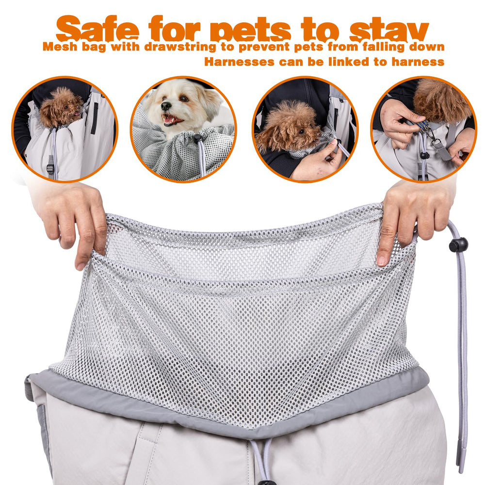SENIOR BUDDAY dog carrier sling compact design fits urban adventures for pets up to 20 lbs.