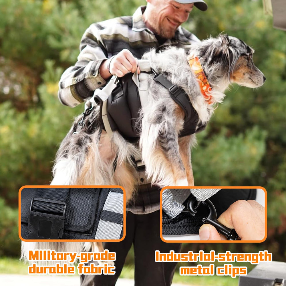 SENIOR BUDDAY harness is lightweight for all-day use and activities.