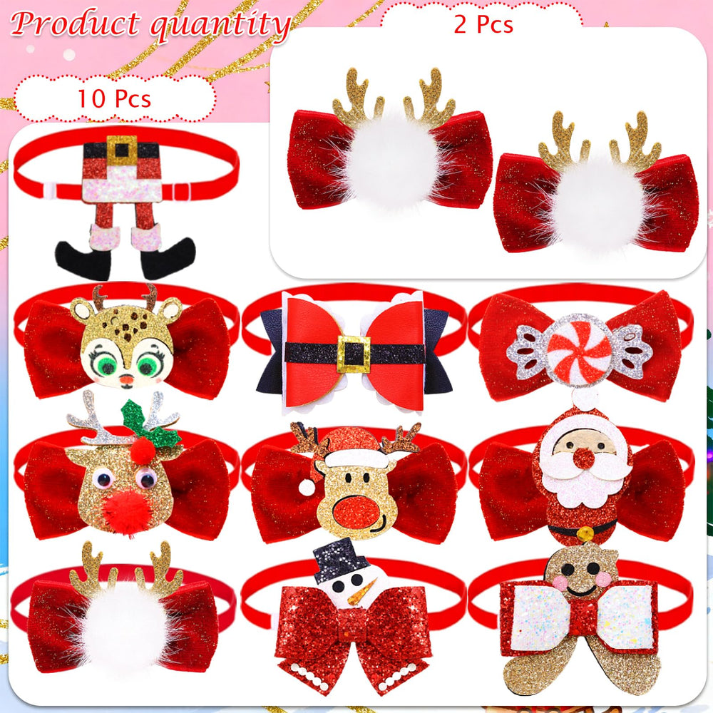 Senniea snowman pattern bow enhances party photos and outfit styling