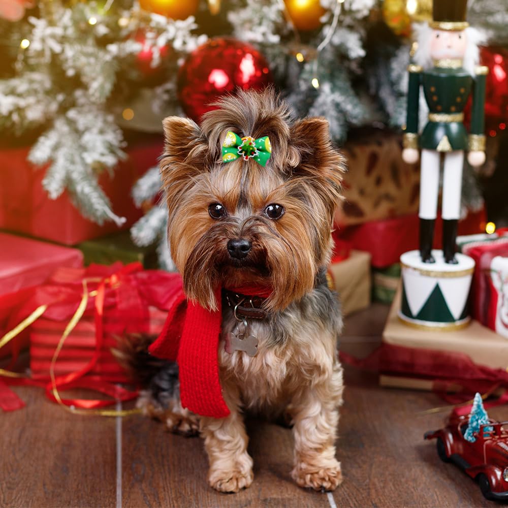 Senniea lightweight pet bows reduce burden during wearing.