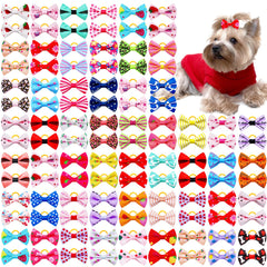 Senniea puppy bows 1.42 inch size fits small to medium dogs