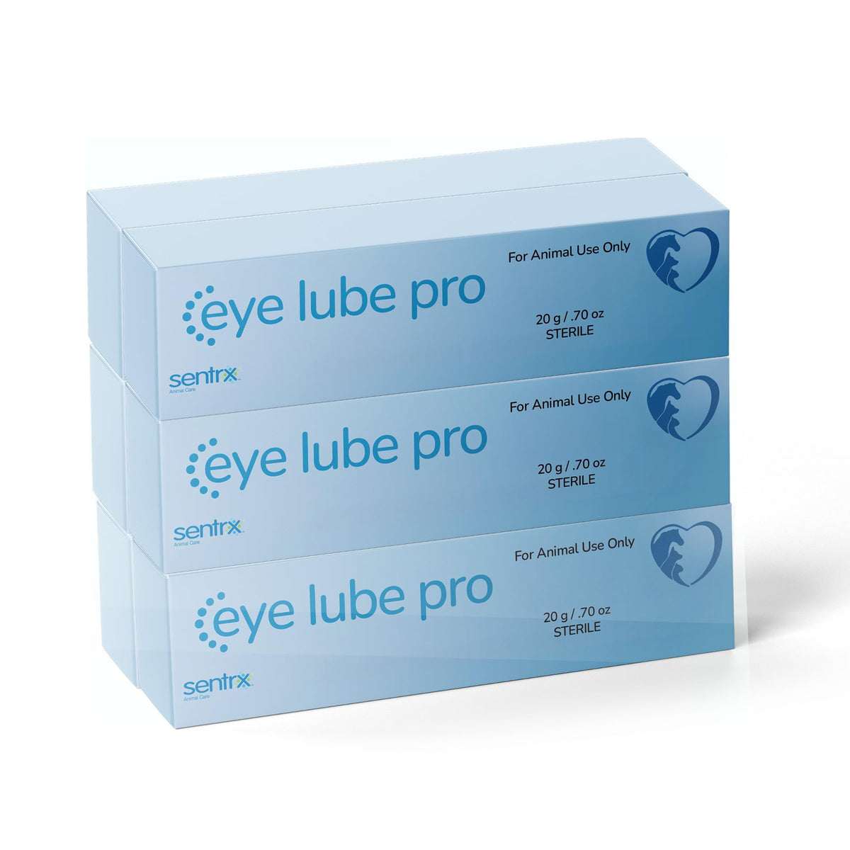 Sentrx Eye Lube Pro tube-dispense for easy pet application