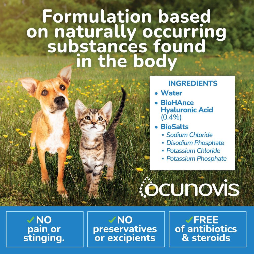 Sentrx Ocunovis long-lasting-lubricant reduces the need for frequent applications.