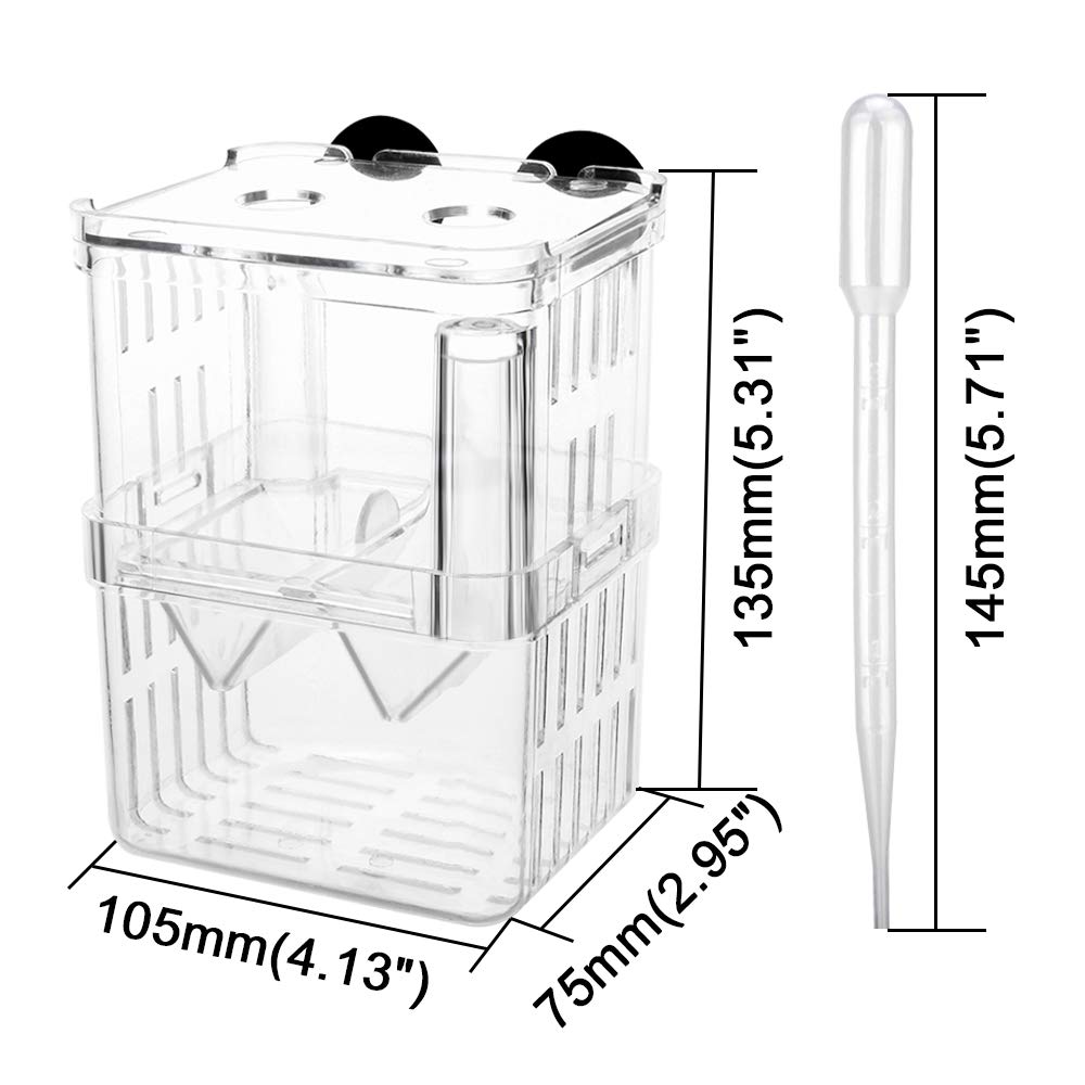 Senzeal breeder box isolation function to separate aggressive or injured fish.
