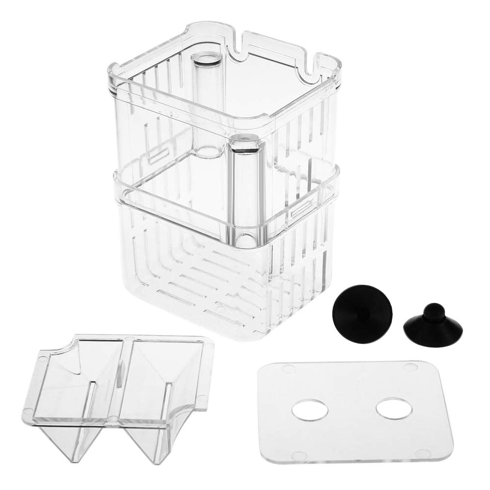 Senzeal breeder box used as spawning box for viviparous fishes and fry.
