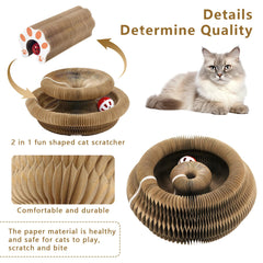 Sepazon Kitty Cat Toy with Bell Ball promotes interactive play and sensory exploration.