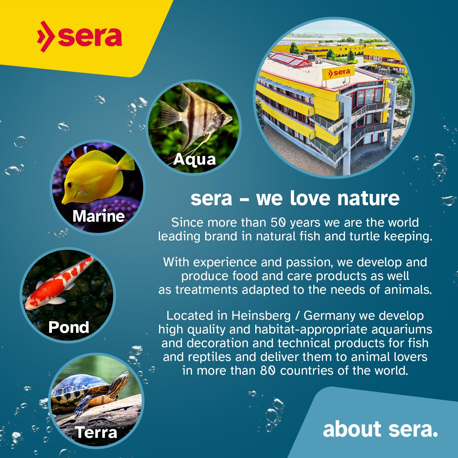 Sera Viformo Nature catfish food 4% gammarus supports protein-rich nutrition.