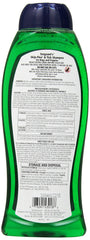 Sergeant's Skip-Flea and Tick Shampoo label close-up—grooming aid for fleas and ticks