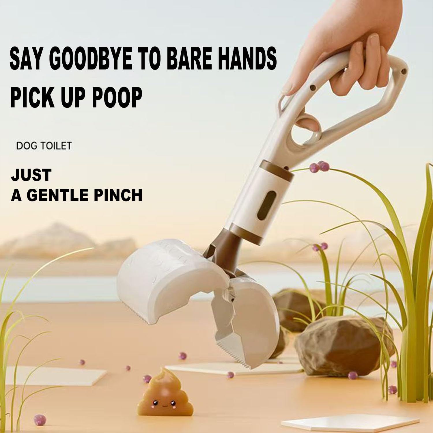 SESAWILLIAM ergonomic one handed handle for comfort