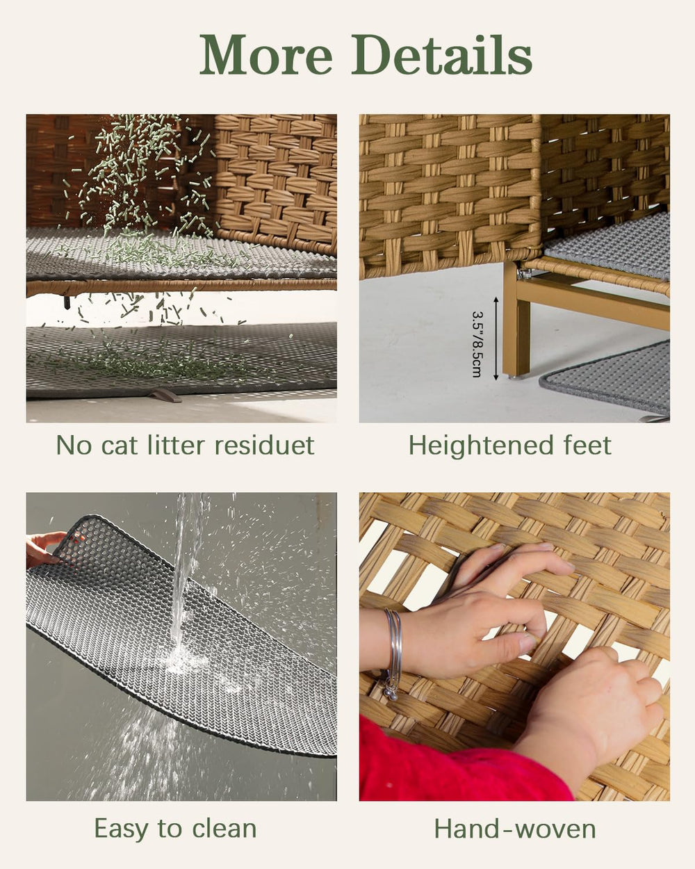 SETVSON S hooks and parts for tidy tools and scoops