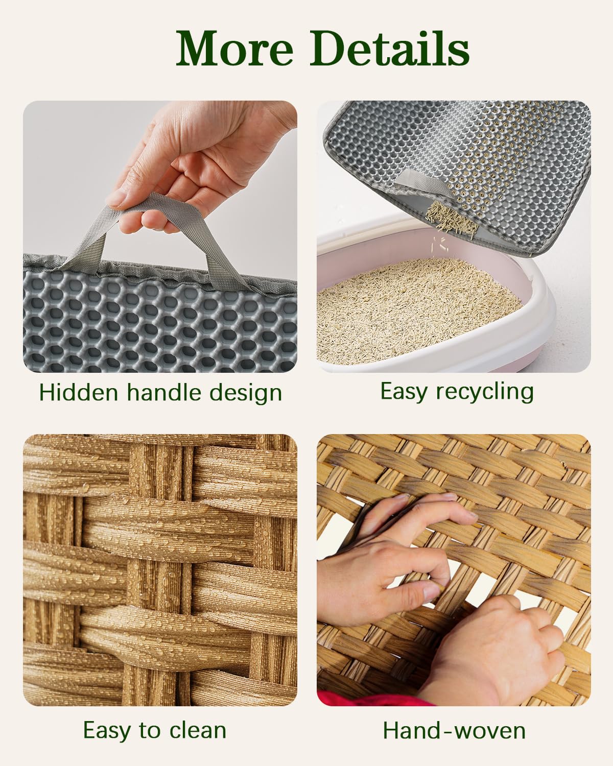 SETVSON top layer space offers a cozy cat nap or storage area