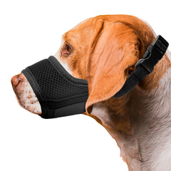 Seyezo dog muzzle soft mesh fabric for gentle comfort