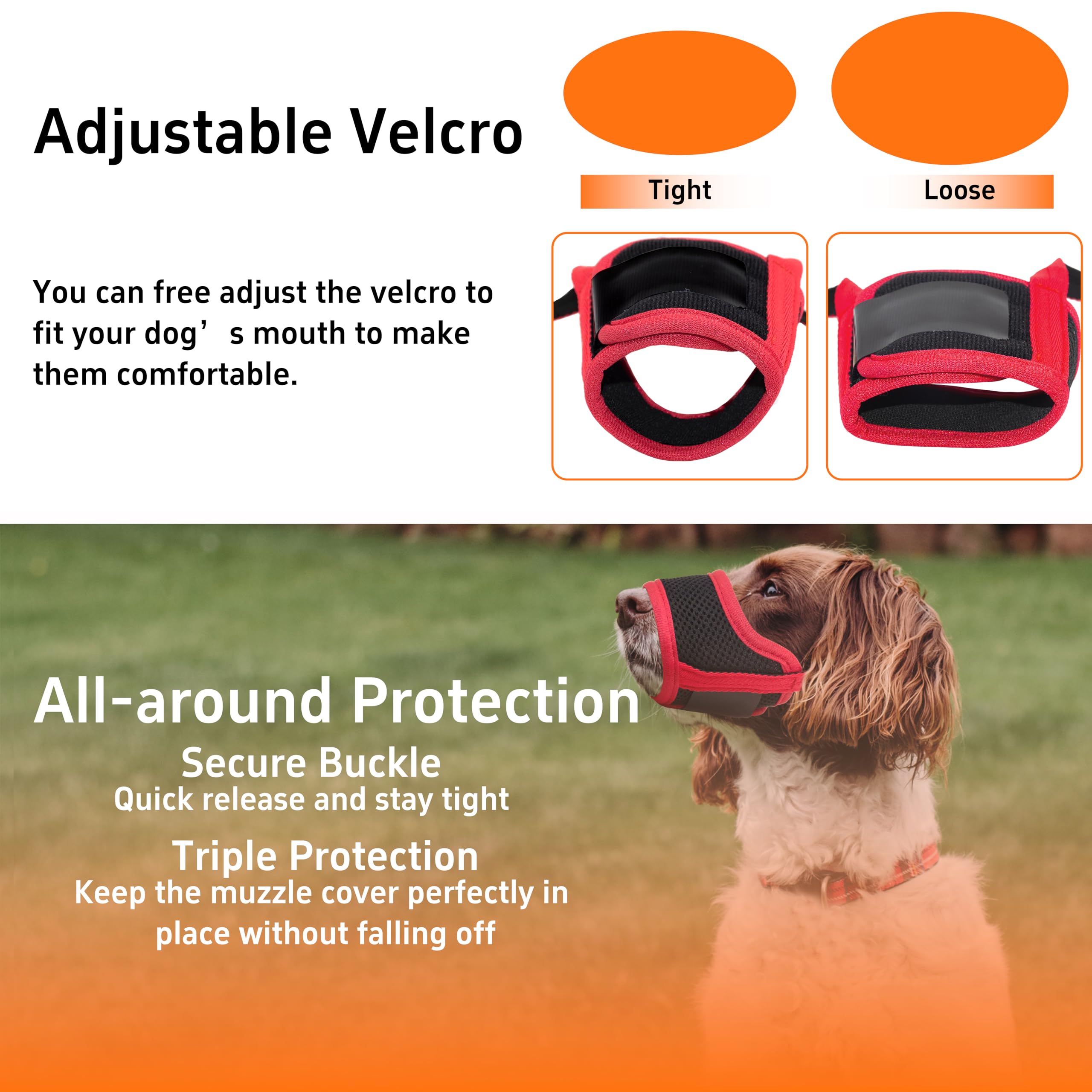 Seyezo inner padding muzzle view demonstrates gentle protection against mouth friction