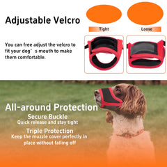Seyezo inner padding muzzle view demonstrates gentle protection against mouth friction