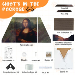 Seyõssbe Mona Lisa nap area—heat-insulating hideaway for cat comfort and security.