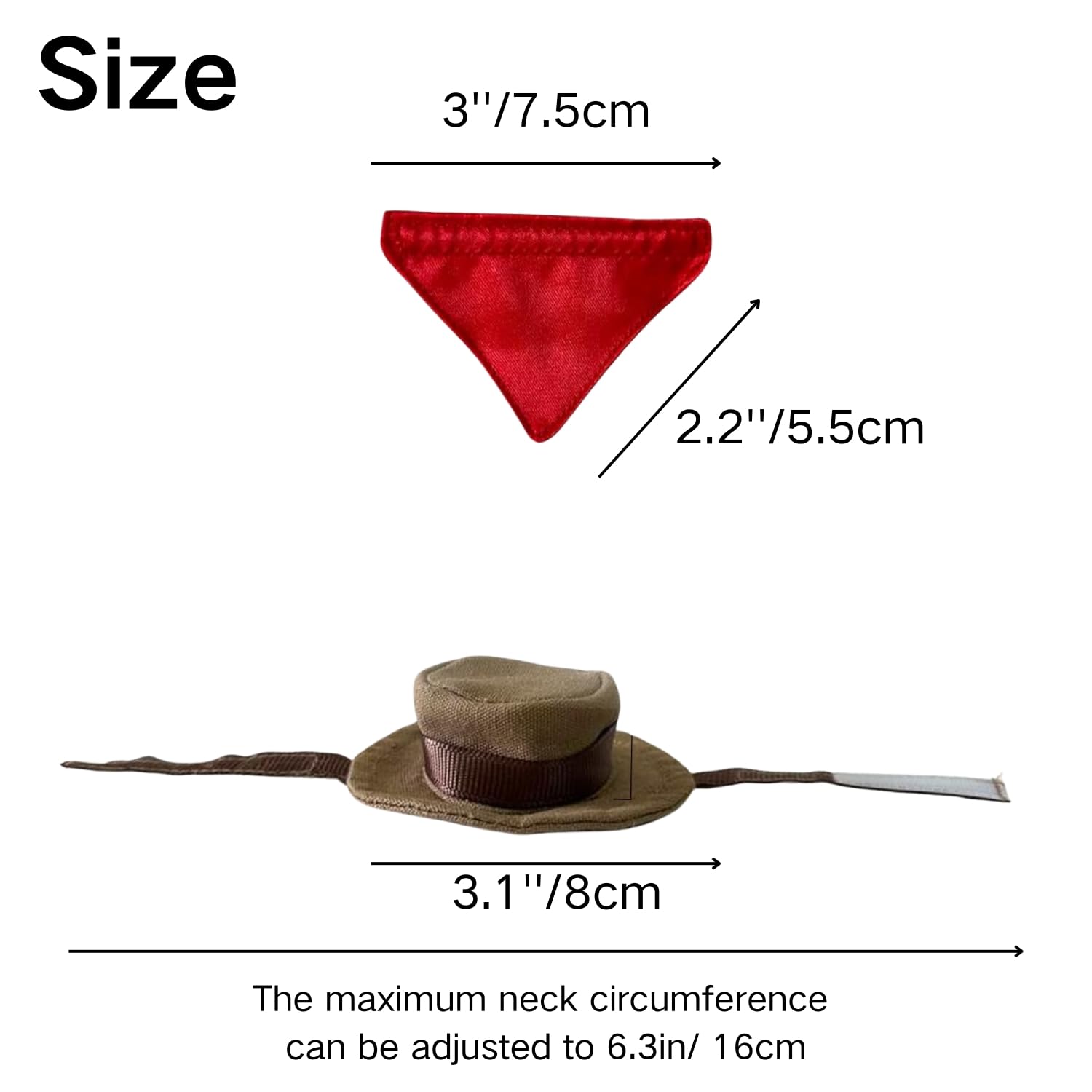 SEZDEKI Bearded Dragon Bandana—red cotton bandana adds charming lizard costume style.