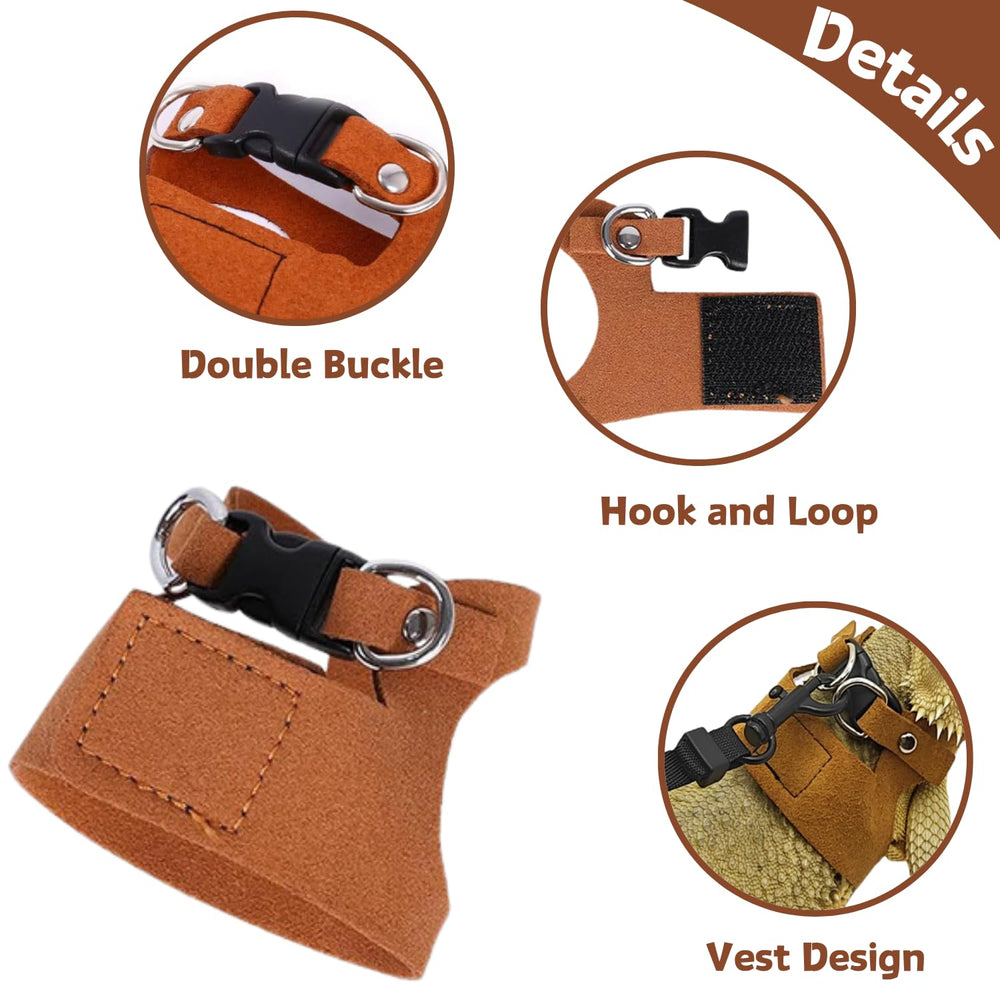 SEZDEKI front metal clasp on leash allows quick secure attachment.