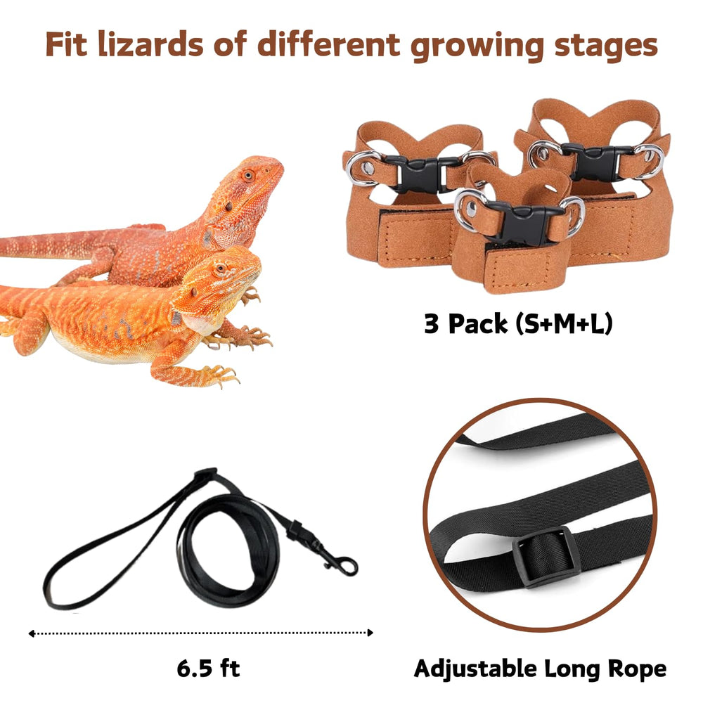 SEZDEKI 6.5 ft nylon leash with front clasp enables easy outdoor exploration.