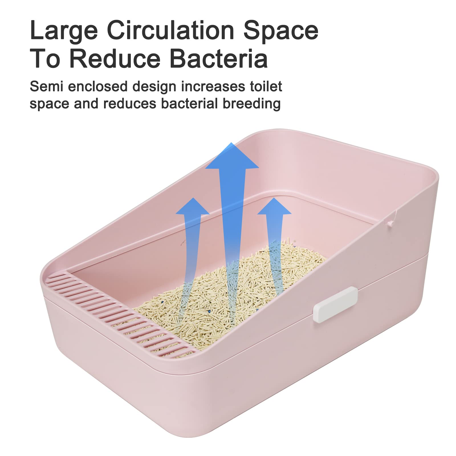 Sfozstra small-cat-friendly pink interior supports comfortable use.