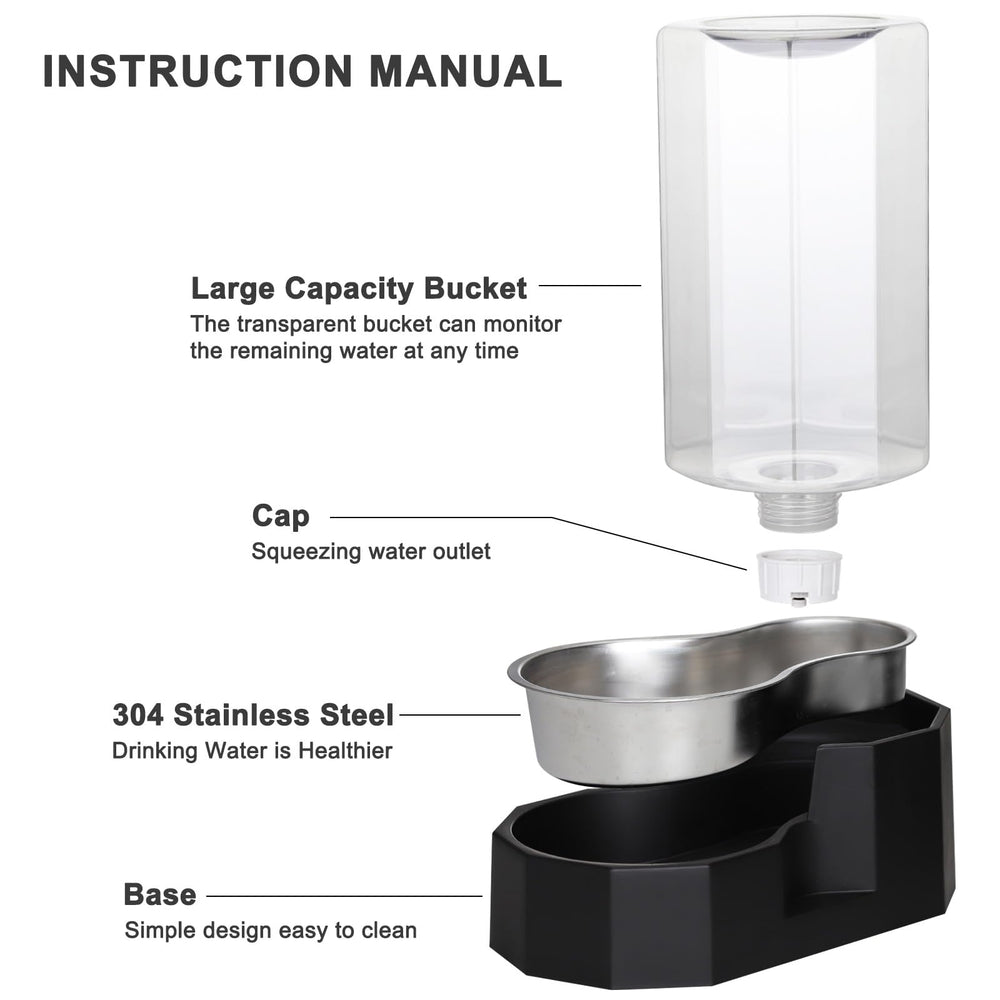 Sfozstra spill-proof base with raised rim and non-slip pads