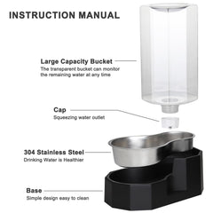 Sfozstra spill-proof base with raised rim and non-slip pads