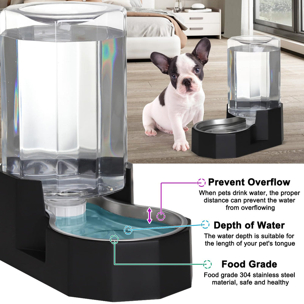 Sfozstra spill-proof octagonal feeder minimizes spills during drink breaks.