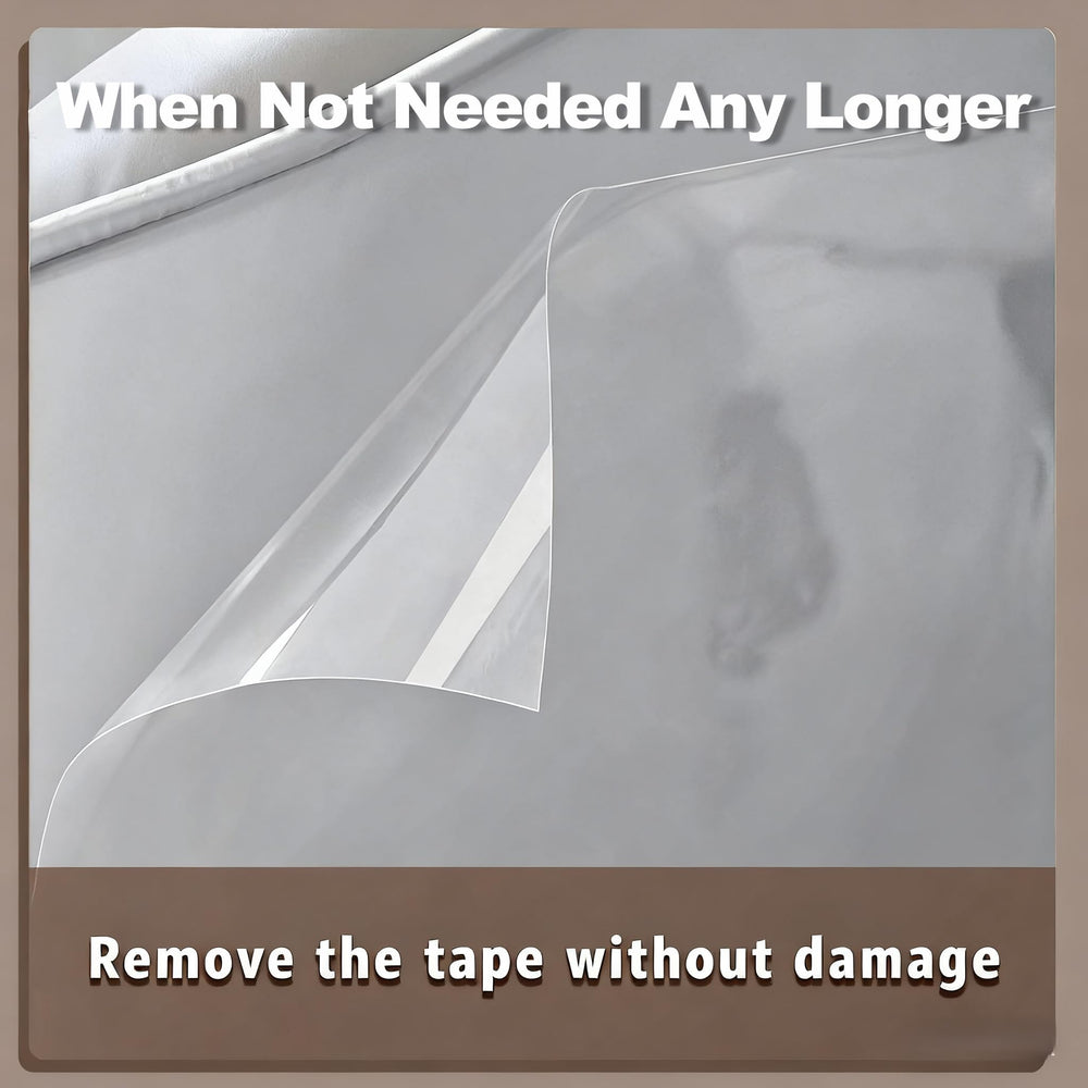 Sfutee leather and velvet-friendly tape protects delicate surfaces