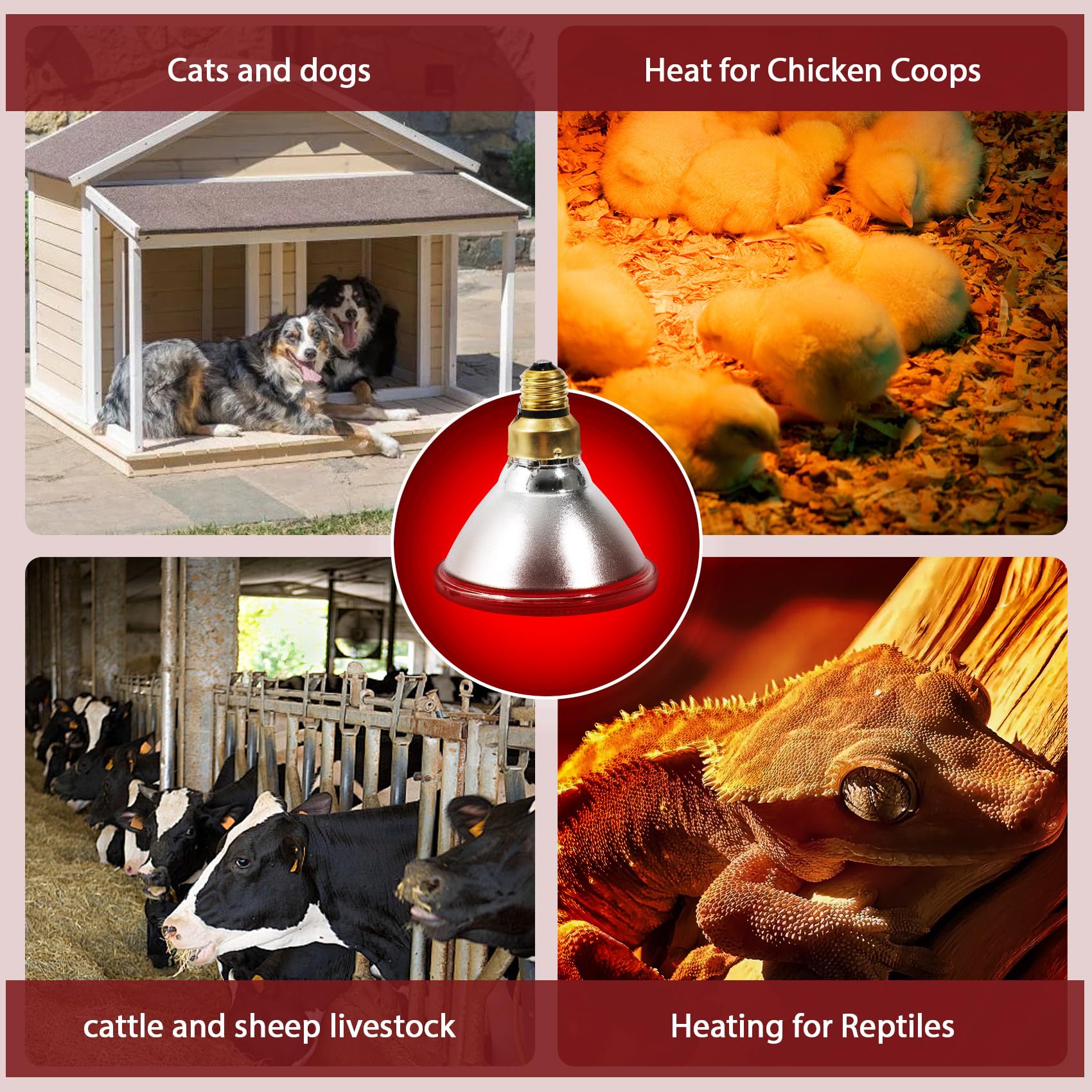 SFYJZJUUS pet heat use for reptiles and small animals