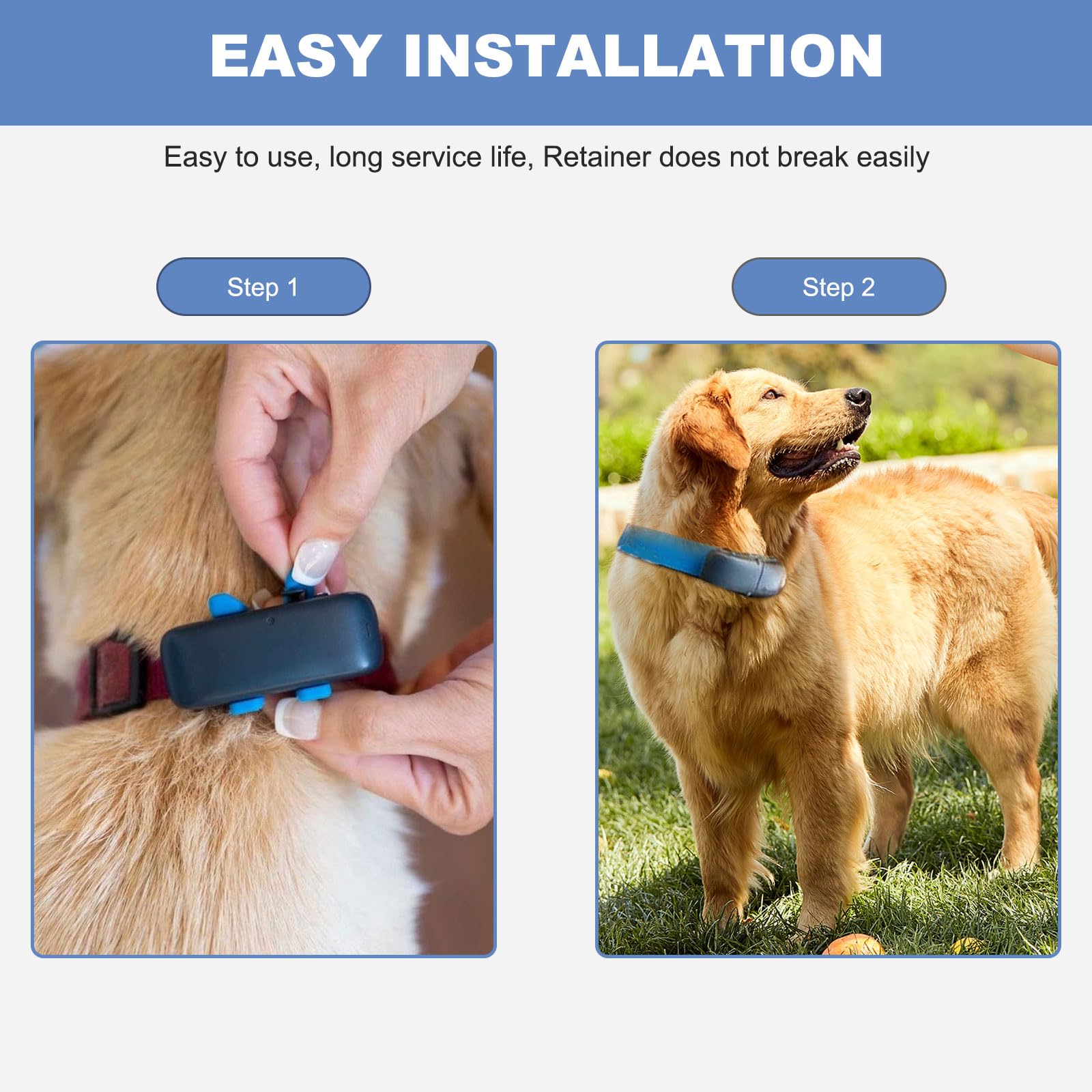 SGEOYPIL easy attach-remove design enables fast tracker reattachment.